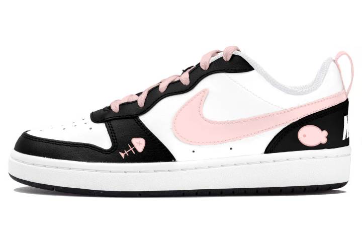 Nike Nike Court Borough Low top Kids' Skateboarding Shoes Pink Teenagers
