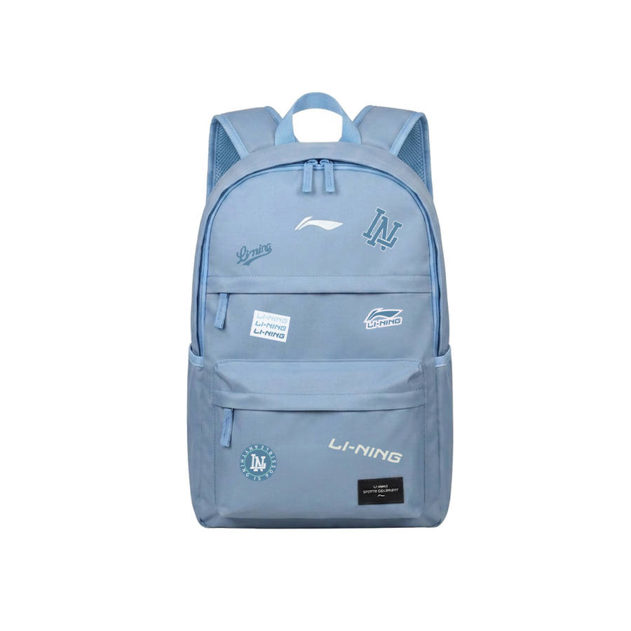 Li-Ning Li Ning Polyester Backpack Regular Unisex Blue