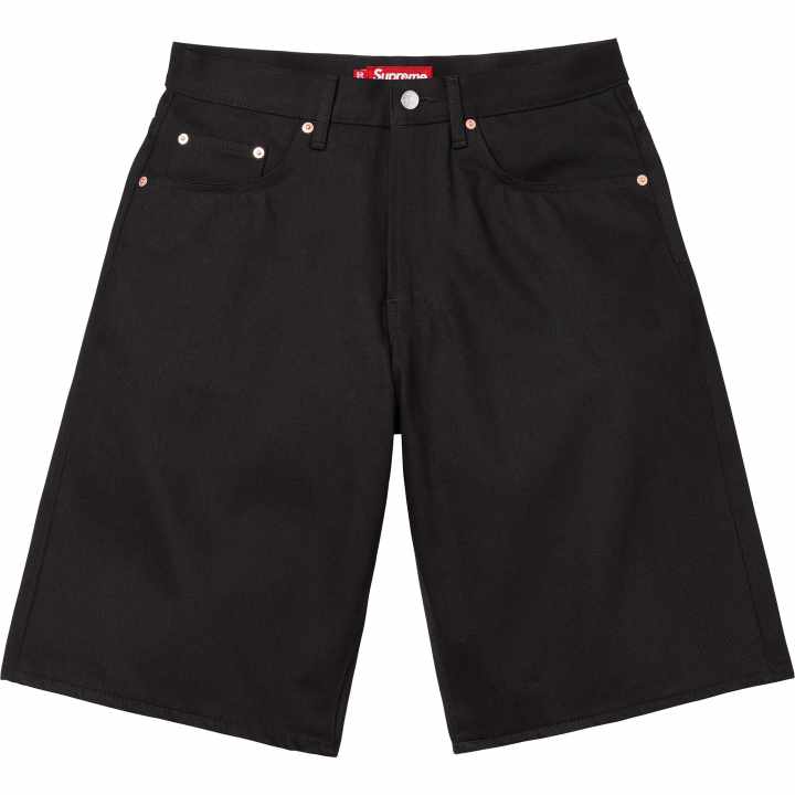 Supreme Supreme SS26 WEEK11 Baggy Selvedge Denim Short Denim Shorts Unisex