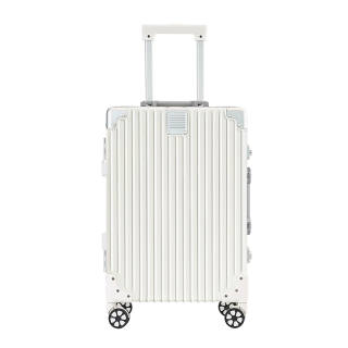 ELLE HOMME Aluminum Frame ABS+PC Travel Suitcase Luggage Unisex Multicolor