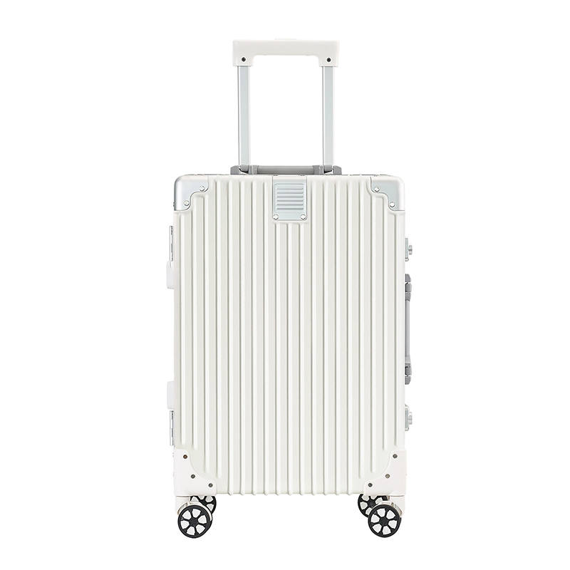 ELLE HOMME Aluminum Frame ABS+PC Travel Suitcase Luggage Unisex Multicolor
