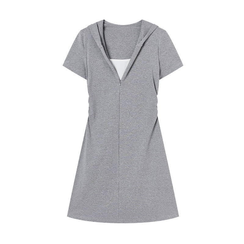 XIANGYING Summer Short Sleeved Dress Women's