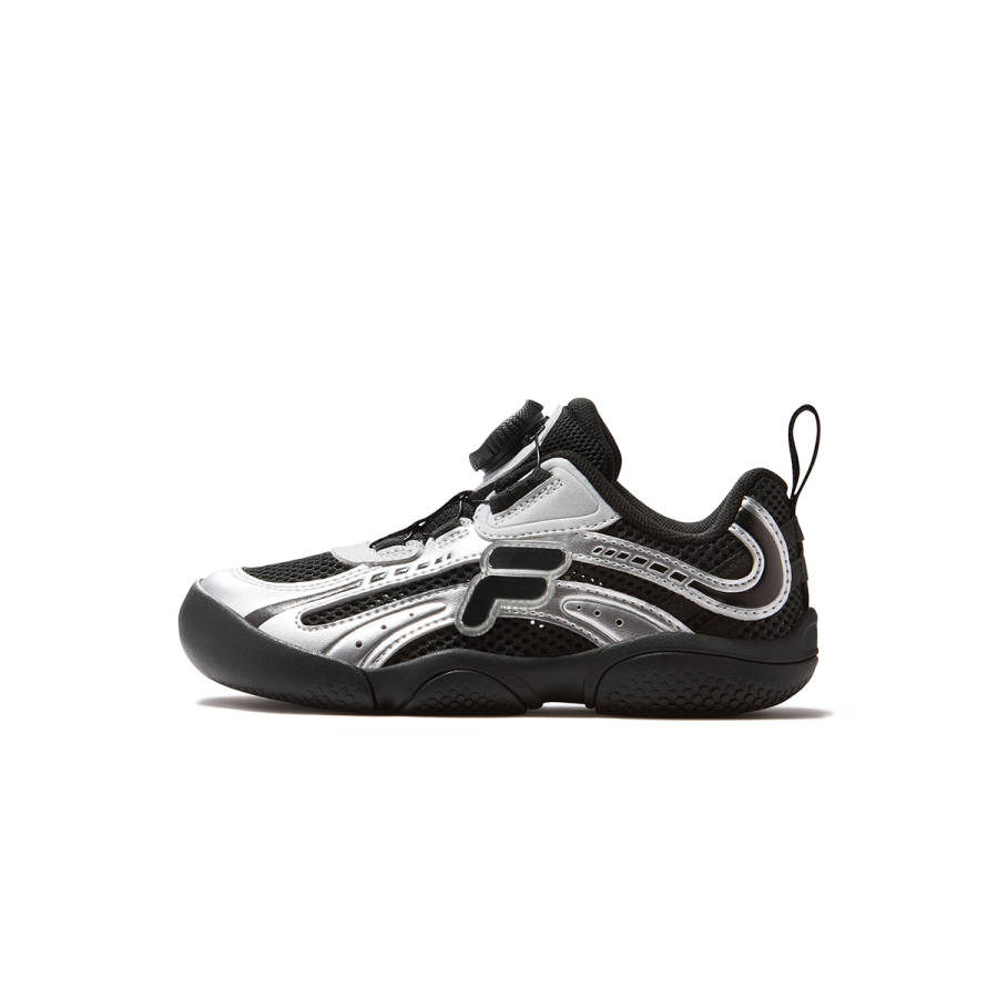 FILA KIDS PERFORMANCE FPF Synthetic Leather, Textile Outdoor Shoes Black/Space Silver Kids'