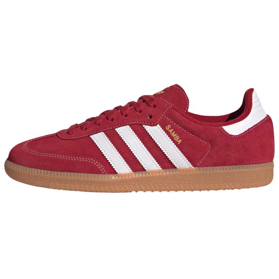 Adidas Originals SAMBA OG Low top German Army Trainers Men's Red