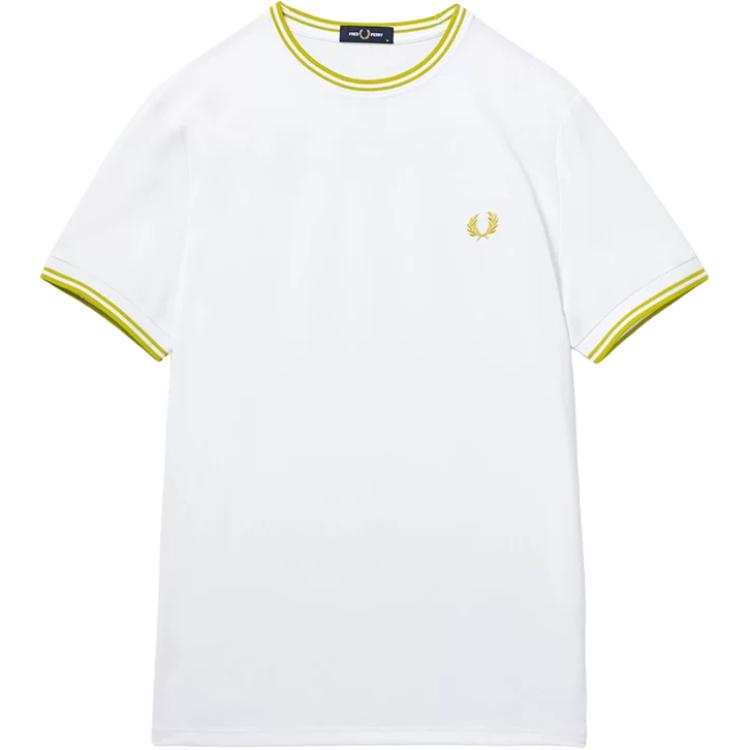 FRED PERRY FRED PERRY T Shirts Men's White WHX Crew Neck
