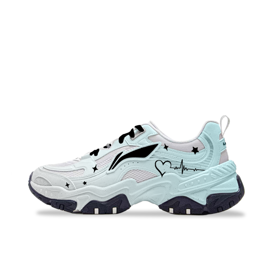 Li-Ning Li Ning Brown Sugar Cushioning Height Increasing Rebound Low top Casual Shoes Men's