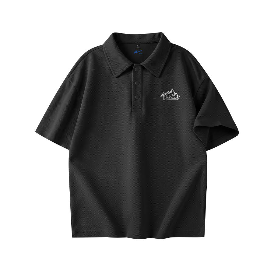 WARRIOR WARRIOR Polo Shirts Unisex Lapel Moderate