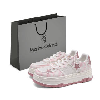 Marino Orlandi x FOXER Height Increasing Abrasion Resistant Low top Skateboard Shoes Women's