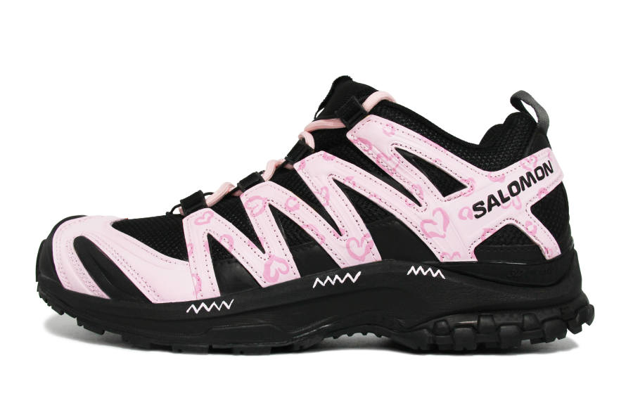 SALOMON XA PRO 3D Low top Running Shoes Unisex Black Pink