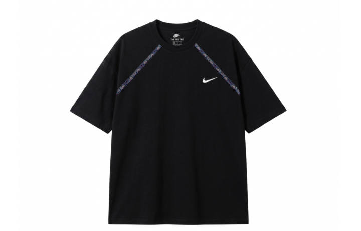 Nike Nike Sportswear T Shirts Men's Black Crew Neck Moderate