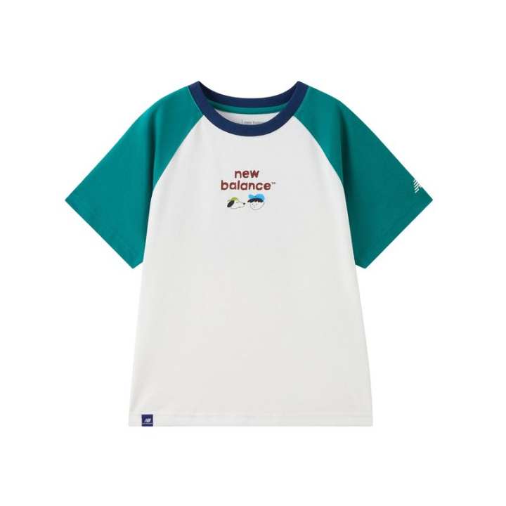 New Balance New Balance Kids T Shirts Crew Neck Moderate