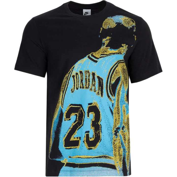 Jordan Jordan Sport T Shirts Men's Black Crew Neck