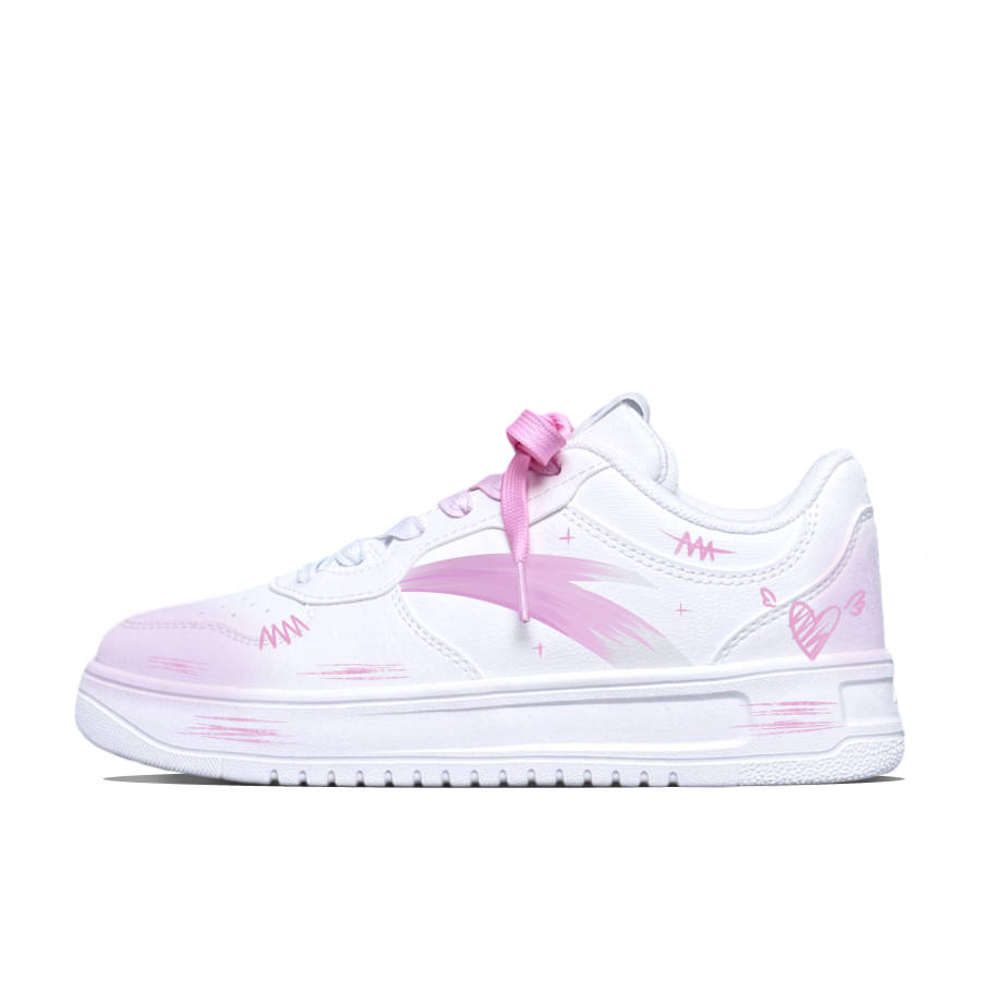 Anta Easy Abrasion Resistant Height Increasing Low top Skateboard Shoes Women's
