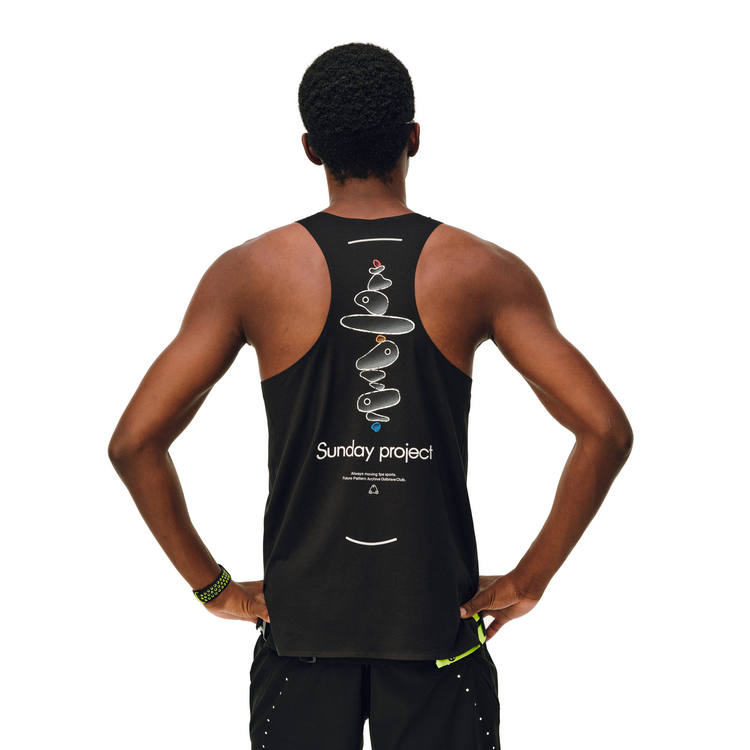 FPA COOLMAX Tank Tops Unisex Crew Neck Moderate Racerback