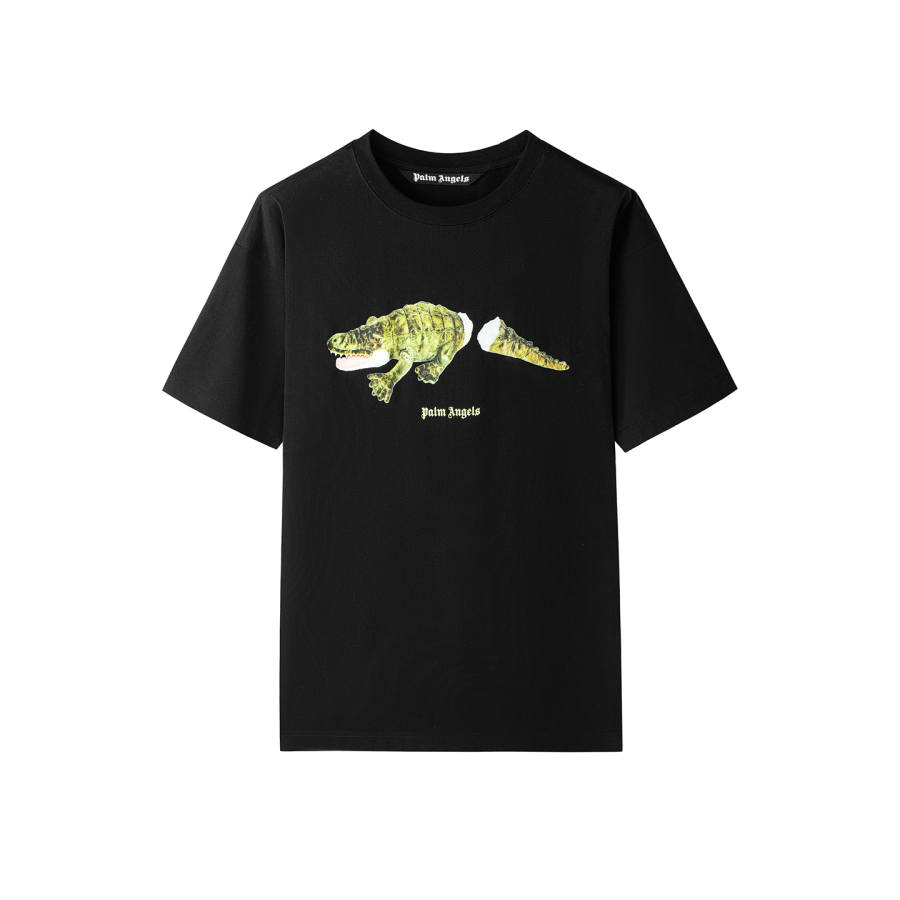 PALM ANGELS T Shirts Unisex Crew Neck Moderate Heavyweight