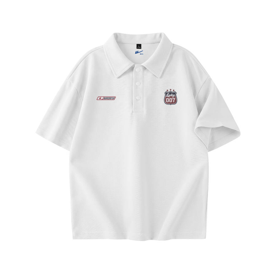 WARRIOR WARRIOR Polo Shirts Unisex Lapel Moderate