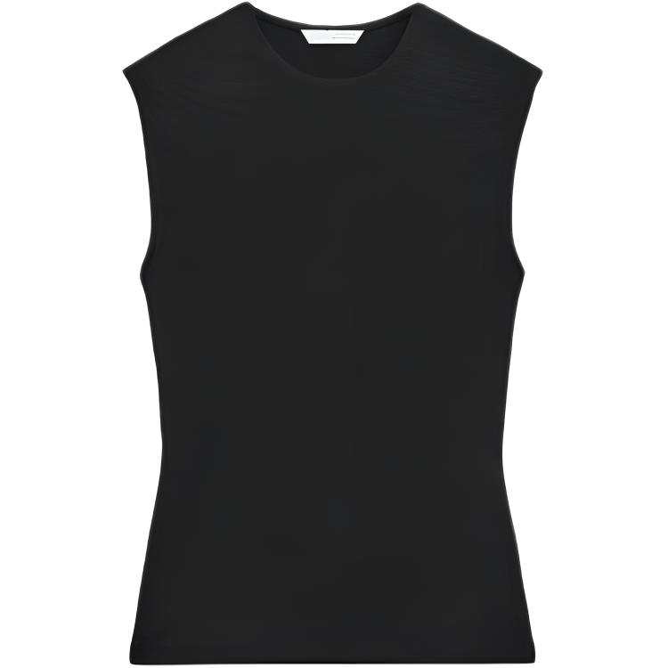 ZARA T Shirts Women's Black Crew Neck