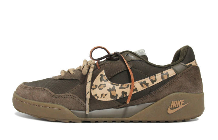 Nike Nike Terra Manta Walking Planet, Wild Leopard Print Low top Casual Shoes Men's Brown Yellow