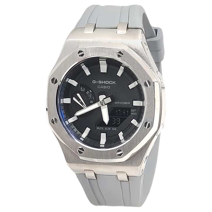 CASIO CASIO Men Liquid Crystal/Analog Dual Display Series 44mm Black Watch