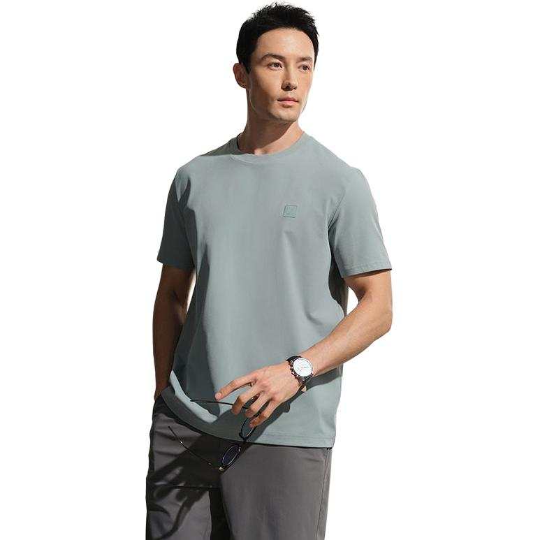 NAUTICA T Shirts Men's Crew Neck Moderate Straight Fit