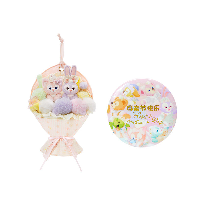 Disney x DISNEYLAND StellaLou LinaBell Dolls Plush Doll Shanghai Disney Length 20cm, Height 30cm