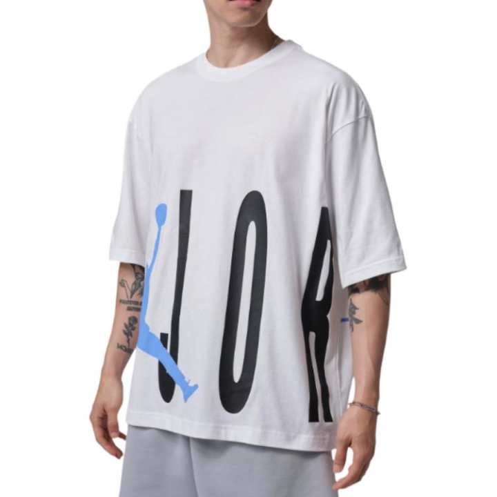Jordan Jordan T Shirts Men's White Crew Neck