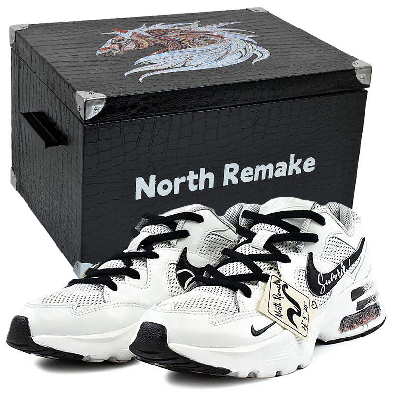 Nike Nike Air Max Fusion Slip Resistant Abrasion Resistant Low top Running Shoes Women's