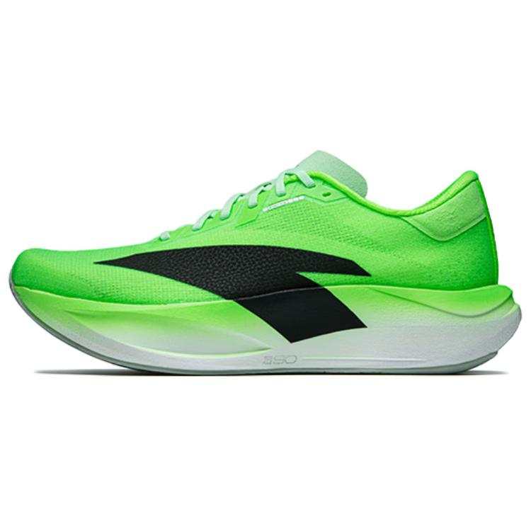 Anta Zone 2 Heart Rate 90 Slip Resistant Breathable Rebound Low top Casual Running Shoes Men's Firefly Green