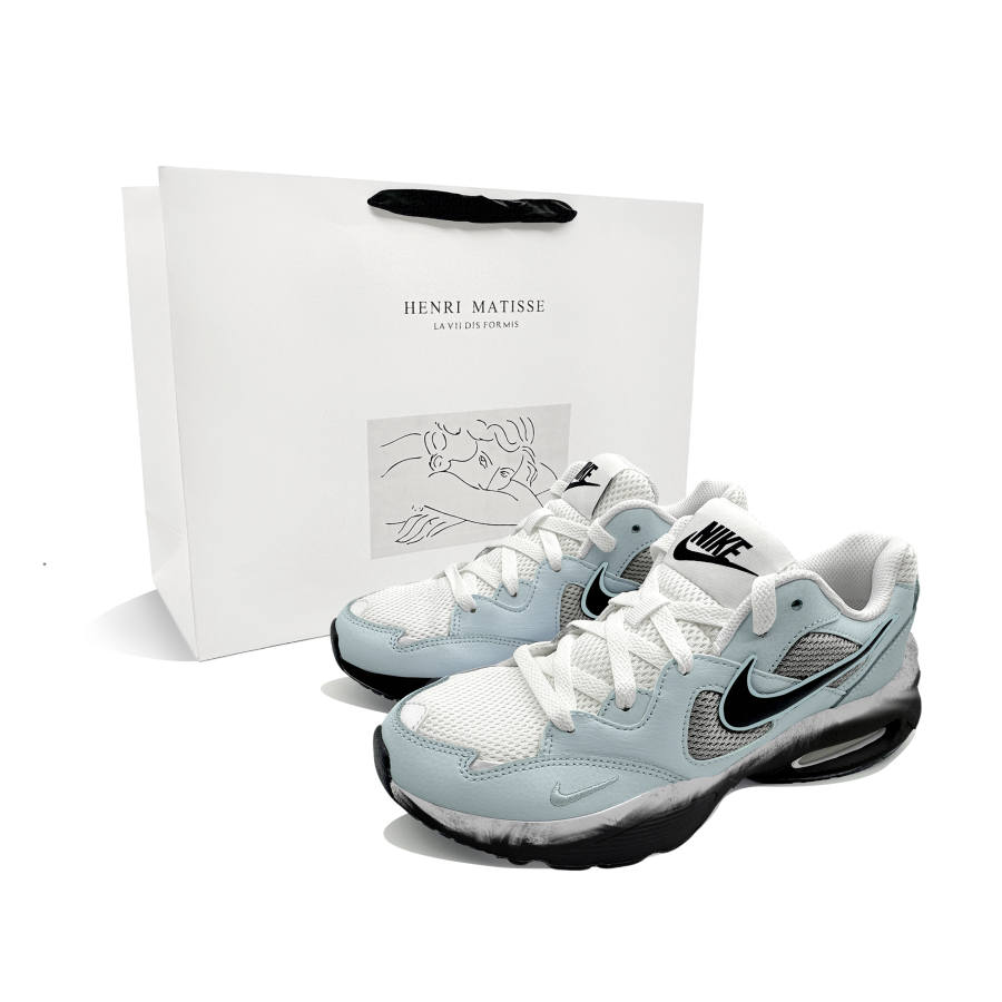 Nike Nike Air Max Fusion Cushioning Abrasion Resistant Low top Casual Training City Commuting Running Shoes Women's Teal