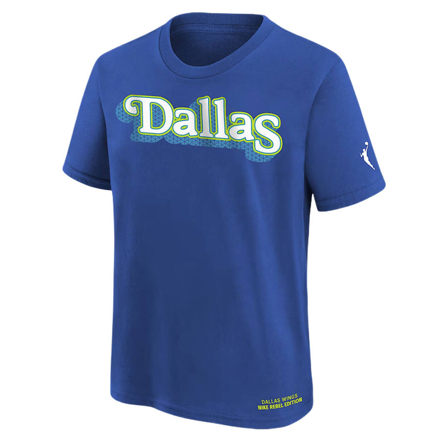 Nike Nike Dallas Wings Rebel Edition Big Kids' Nike Wnba T-Shirt
