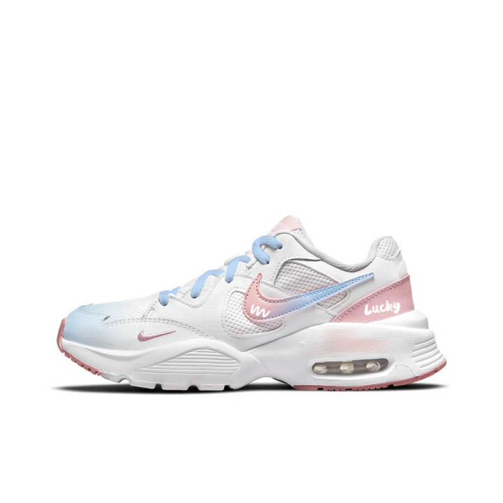 Nike Nike Air Max Fusion Mesh Low top Casual Running Shoes Women's Pink White