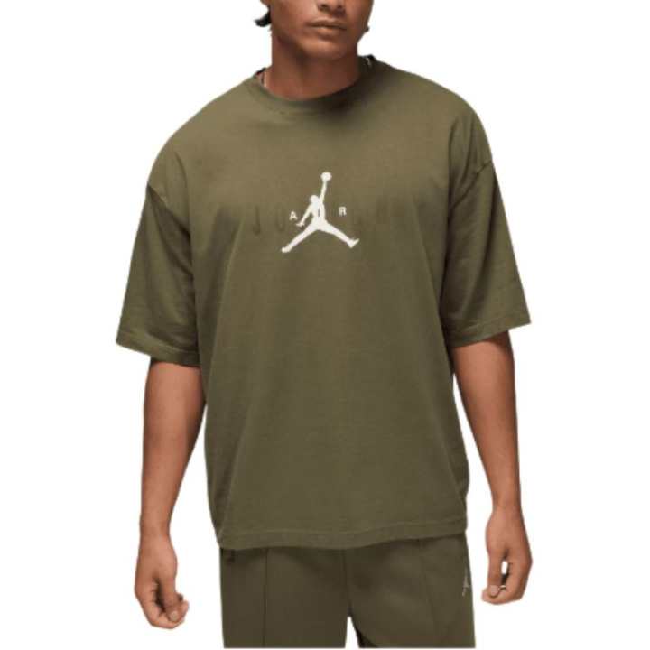 Jordan Jordan T Shirts Men's Green Crew Neck