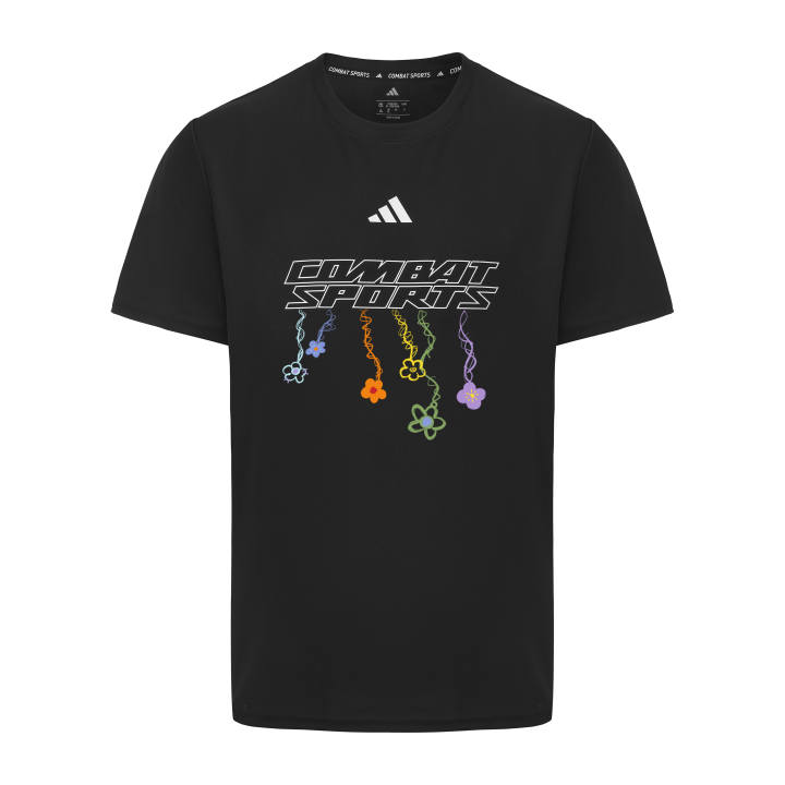 Adidas Adidas Crew Neck Short Sleeved T Shirts Unisex Black White