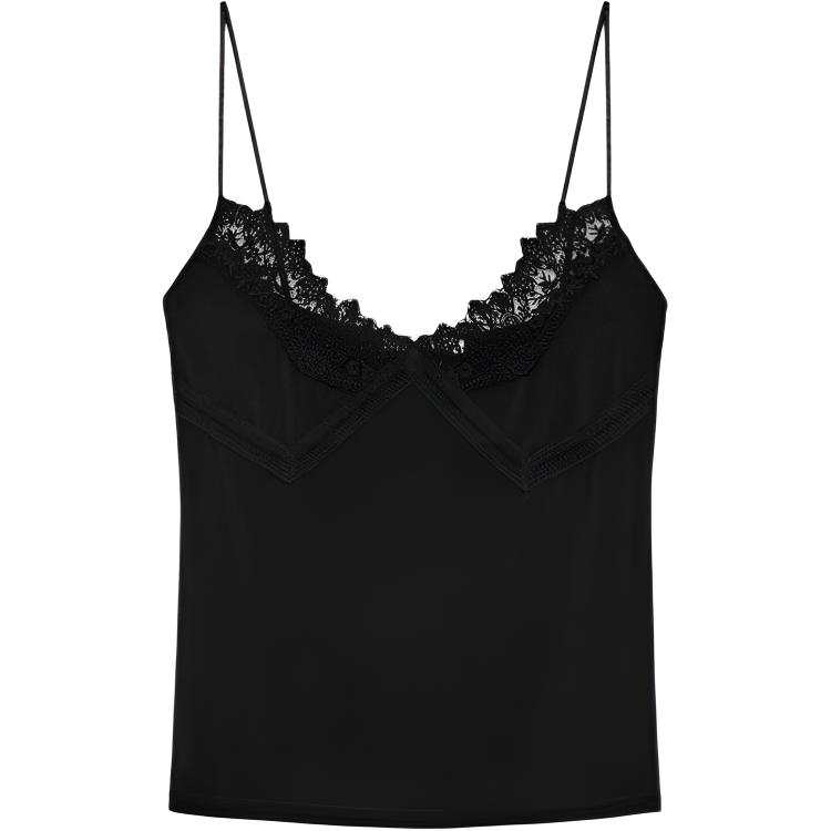 ZARA Camisoles Women's Black Moderate Other