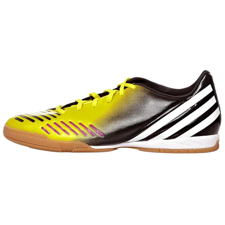 Adidas Adidas Predator Absolado IC/in Breathable Soccer Shoes Men's Yellow Black White