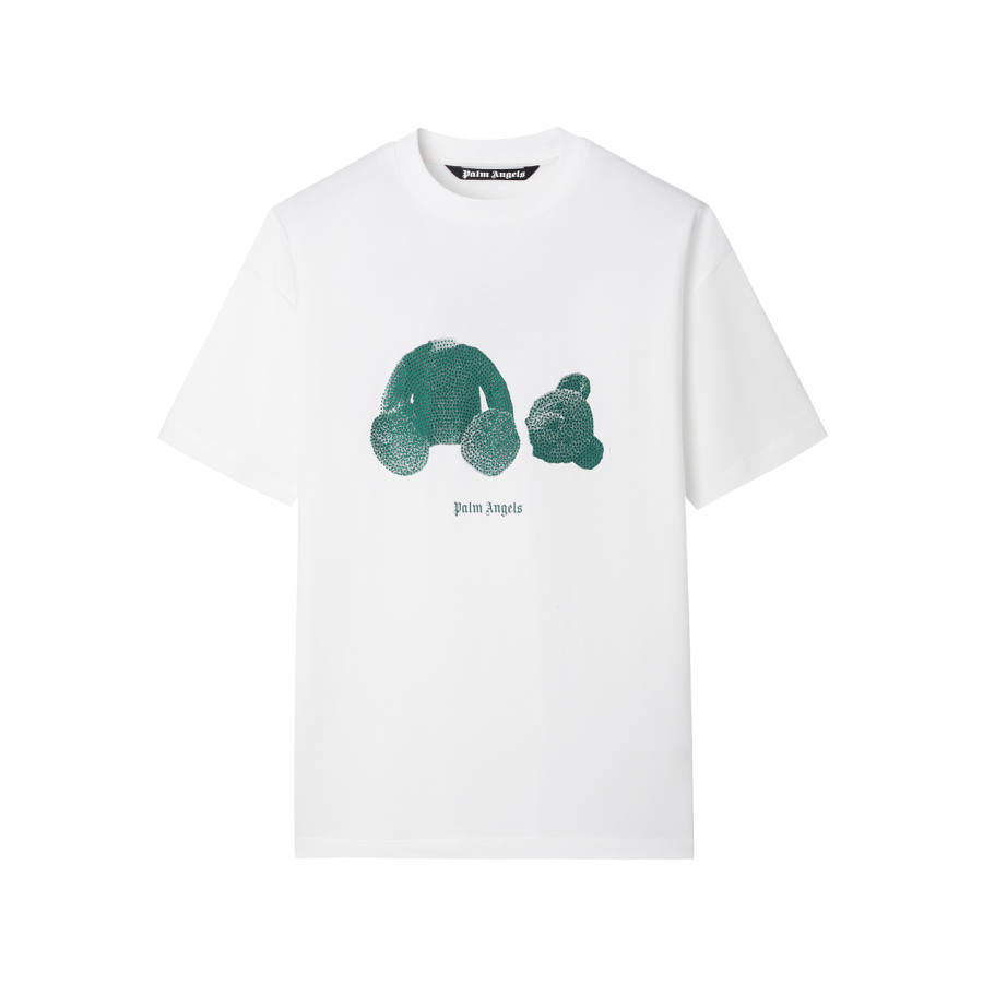 PALM ANGELS T Shirts Unisex White Crew Neck Moderate Heavyweight