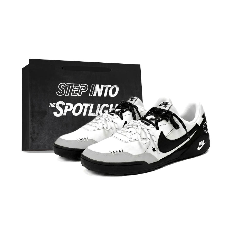 Nike Nike Terra Manta Evil Clown Casual Shoes Men's Black White Valentine's Day Shopping Bag