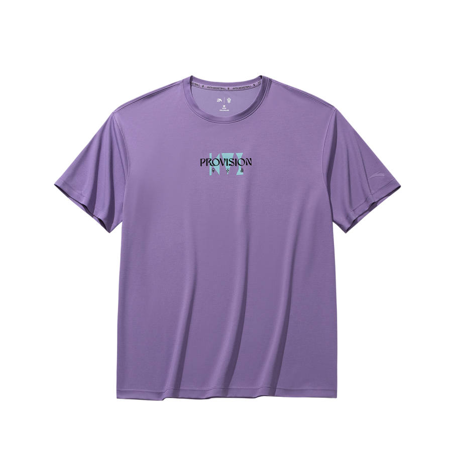 Anta Irving Collection T Shirt Unisex Plum Blossom Purple