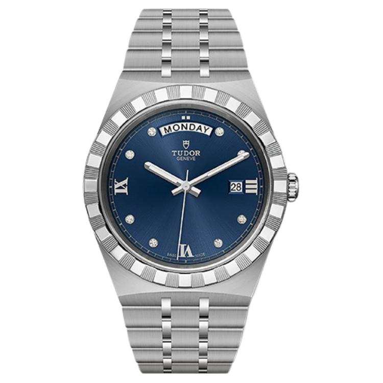 TUDOR Royal Collection Automatic Mechanical Movement Men's Watches Watch 41mm Blue Dial