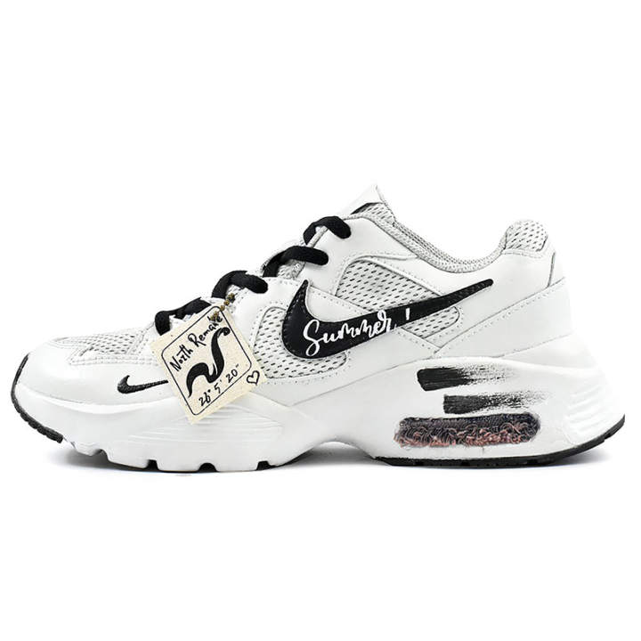 Nike Nike Air Max Fusion Slip Resistant Abrasion Resistant Low top Running Shoes Women's