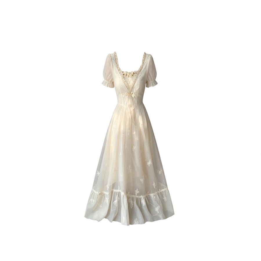 CPAURA Short Sleeved Dress Women's