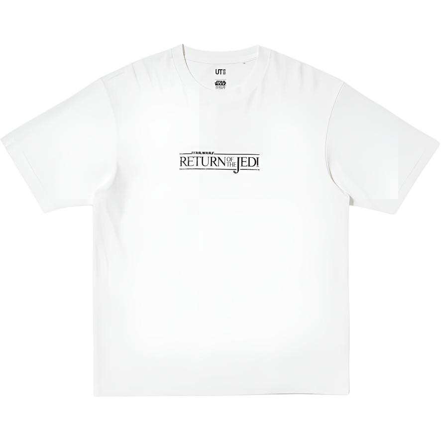 UNIQLO T Shirts Unisex White Crew Neck Moderate