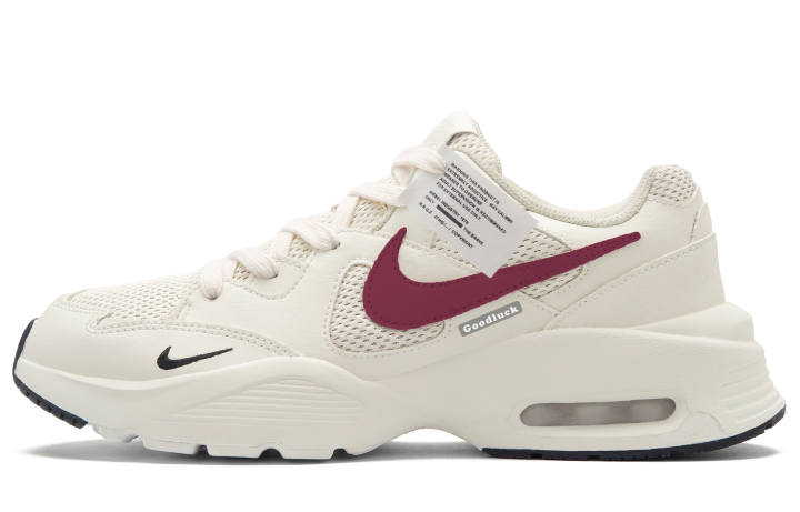 Nike Nike Air Max Fusion Low top Running Shoes Women's Red Beige White