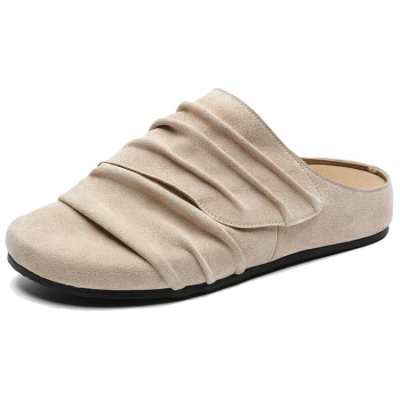 MRMX Closed Toe Mules Unisex Outerwear Commute Versatile Trendy Shoes