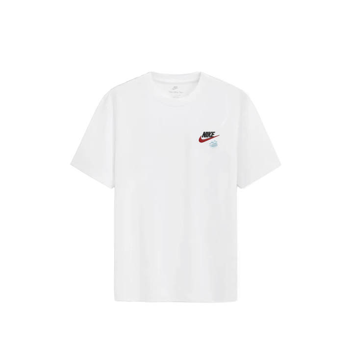 Nike Nike Sportswear T Shirts Unisex White Crew Neck Moderate Straight Fit