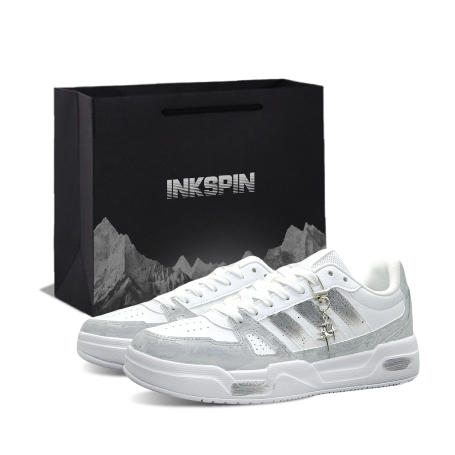 Adidas Adidas ENTRAP Shadow Star Slip Resistant Cushioning Abrasion Resistant Breathable Skateboard Shoes Unisex Silver Gray