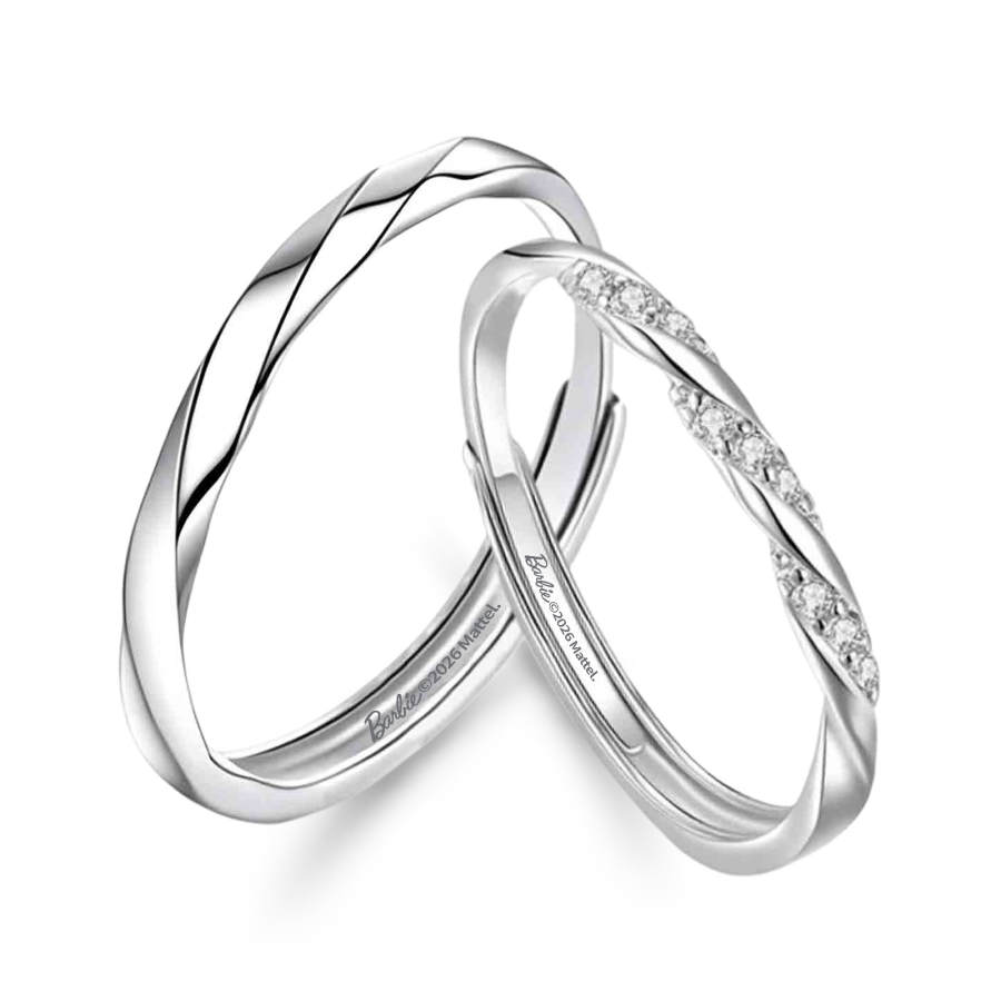Barbie Swarovski Crystal Rings Unisex