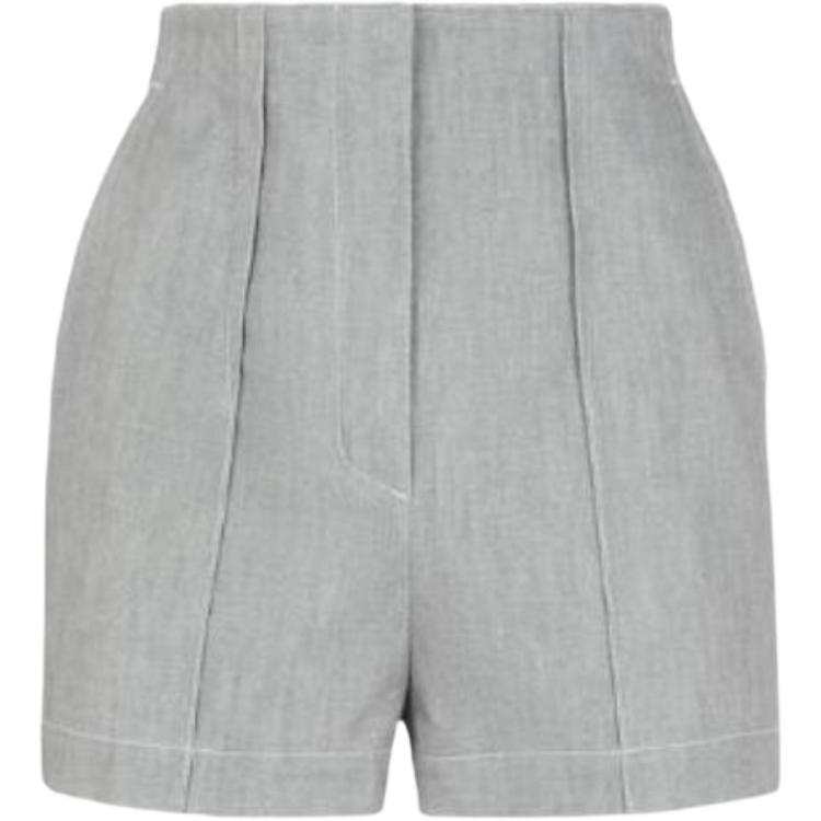 FENDI Casual Shorts Women's Gray Moderate