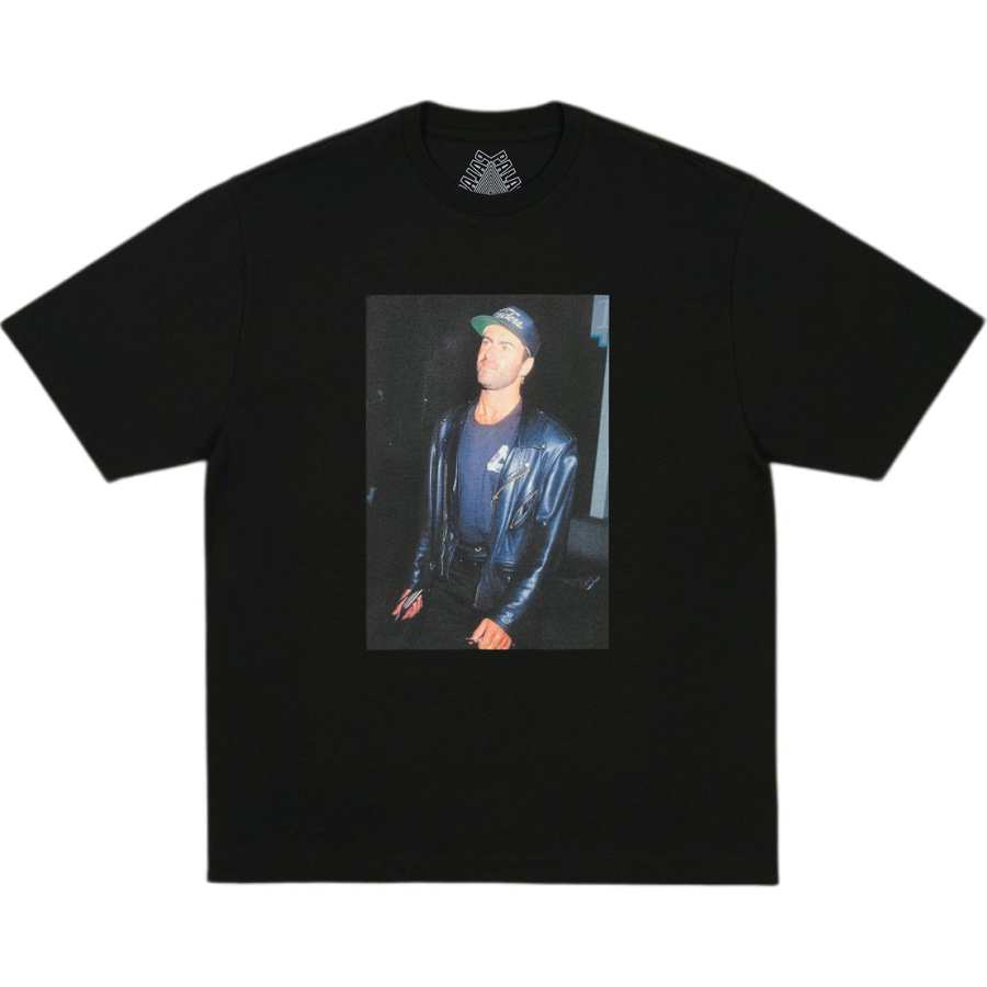 PALACE SS26 GEORGE MICHAEL T SHIRT BLACK T Shirt Unisex