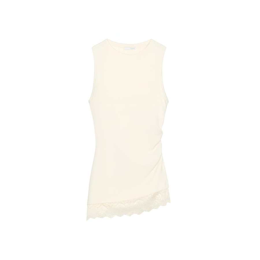 ZARA Tank Tops Women's Frosted White Other